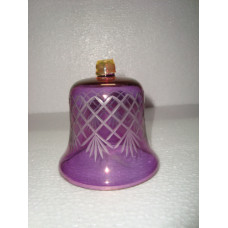 BELL WITH CUTTING PURPLR LUSTRE