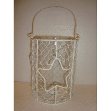 STAR ROUND WIRE LANTERN