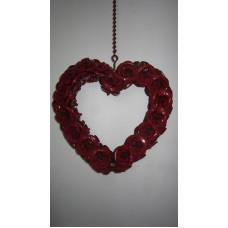 FLOWER HEART HANGING