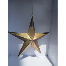 Star beaded 3-D 60 ant.brass (1x 71312 / 7x 71210)