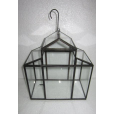 Lantern house zinc with clear glass