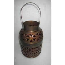 Lantern high flower copper burnt