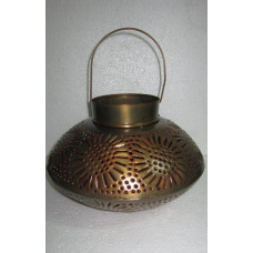 Lantern discus sun copper burnt