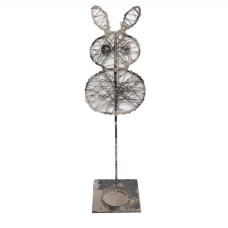 WEAVING BUNNY TLIGHT ON STICK