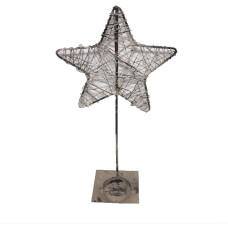 WEAVING STAR TLIGHT ON STICK