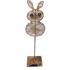 WEAVING BUNNY TLIGHT ON STICK