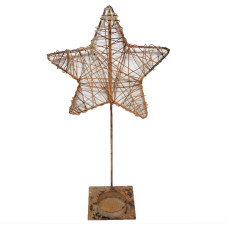 WEAVING STAR TLIGHT ON STICK