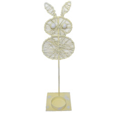 WEAVING BUNNY TLIGHT ON STICK