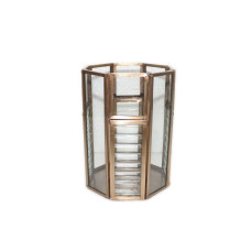 DESIGN AND PLAIN GLASS CYLINDER SMALL