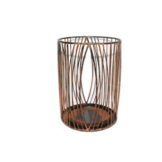 CURVES WIRE LANTERN SMALL