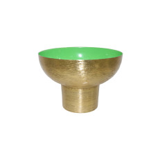 BASE BOWL CANDLE HOLDER GOLD