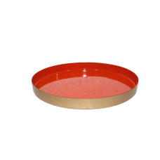 BORDER TRAY GOLD