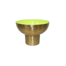 BASE BOWL CANDLE HOLDER GOLD