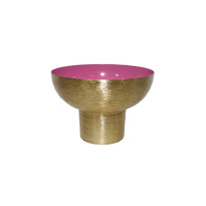 BASE BOWL CANDLE HOLDER GOLD