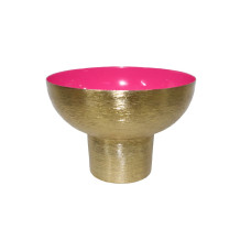 BASE BOWL CANDLE HOLDER GOLD