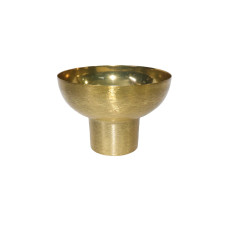 BASE BOWL CANDLE HOLDER GOLD