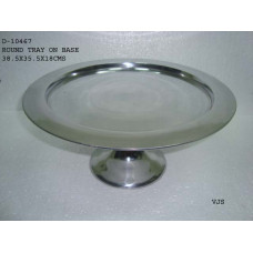 ROUND TRAY ON BASE