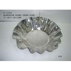 ALUMINIUM ROUND CRUSH  DISH