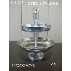 2 TIRE BOWL DISH