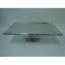 RECTANGULAR TRAY ON BASE 39X29X11CMS