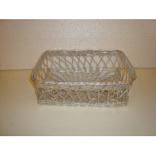 SQUARE NAPKIN BASKET 20X20X13.5CMS