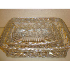 S/2 TRAY RECTANGULAR 33X24X11CMS