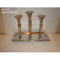 3 LITES CANDLE  STAND