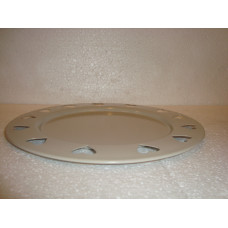 CHARGER PLATE HEART CUT 25.5cm