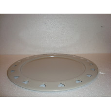 CHARGER PLATE HEART CUT 40CM