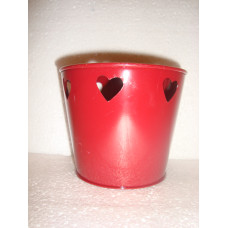 MINI PLANTER HEART CUT 11.5CM