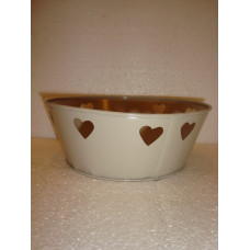 BOWL HEART CUT 20CM