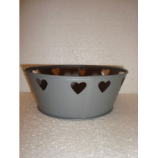 BOWL HEART CUT 20CM