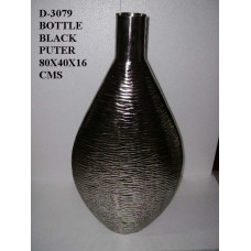 VASE PUTER BLACK LINES