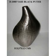 DESIGNER VASE SMALL BLACK LINES