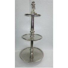 ALUMINIUM RND CAKE STAND (3 TEIR)