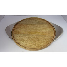 Alum Wd Round Tray