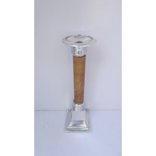 Alum Wd Candle Stand