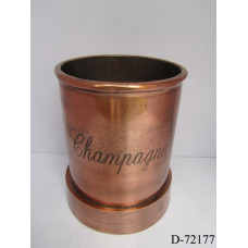 Champagnekoeler rond copper