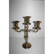 Kandelaar 3-light 38cm brass