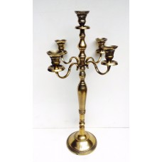 Kandelaar 5-light 80cm brass