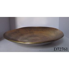 Schaal rond gr brass