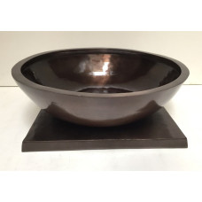 BOWL ON SQ TRAY SMALL DIA 41 AND HT-15