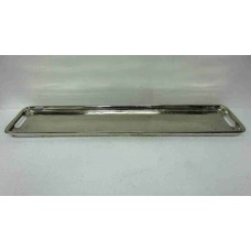 HANDICRAFTS ALUMINIUM RECT. TRAY LONG BIG