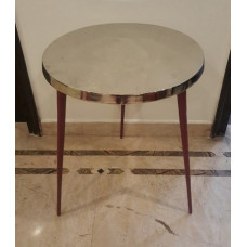 TABLE ROUND BIG RED BOTTOM