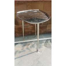 aluminium FLAT VASE TABLE