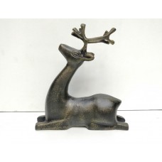 SITTING REINDEER UP FACE HIGH NECK