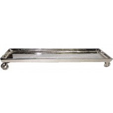 LONG RECT  TRAY ON WHEELS SMALL