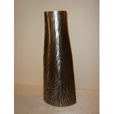 V VASE ZEBRA