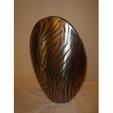 LEAF VASE ZEBRA