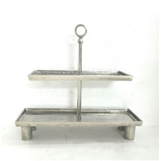 RECTANGULAR FRUIT STAND 2 TIER